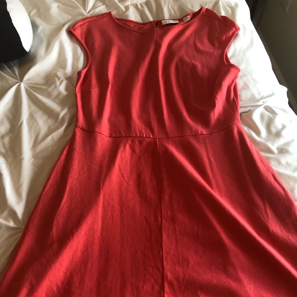 New York & Company Red Midi Dress